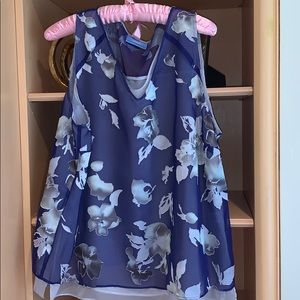 Chiffon like tank top